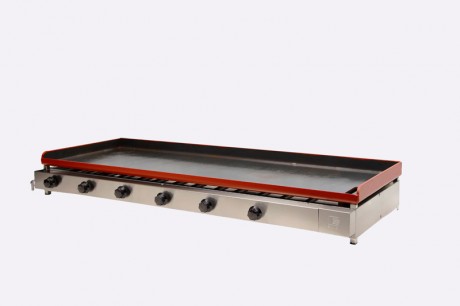 CHAPA  EDANCA DE 1500mm   6 QUEIMADORES