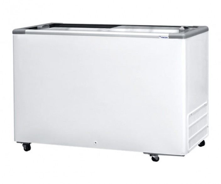 FREEZER HORIZONTAL FRICON  411LTS. PORTAS DE VIDRO 220V COD: HCE411