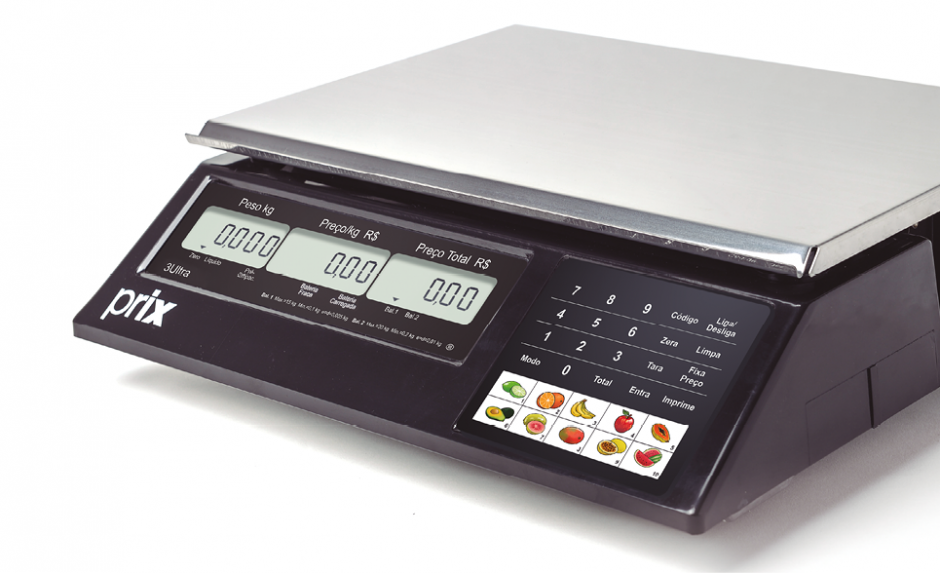 Balança Computadora de preço prix III ultra 15kg - Toledo "Homologada pelo Inmetro"