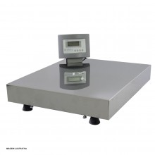BALANCA WELMY ELET 300KG C/BAT CZ S/COL PLA 50X60INOX
