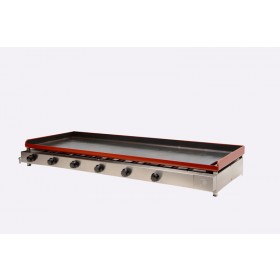 CHAPA  EDANCA DE 1500mm   6 QUEIMADORES