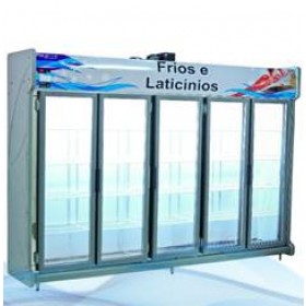 CONVENIÊNCIA EUROPEU. 5 PORTAS 3.00 MTS VIDRO TEMPERADO 220V COD: 9020